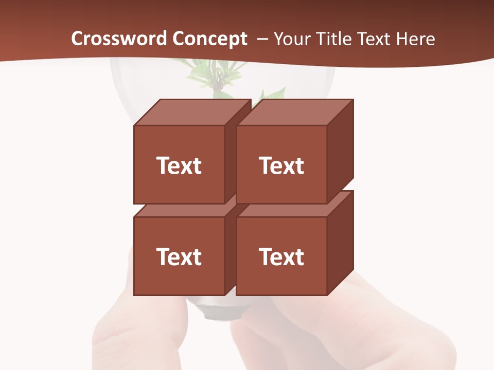 Plant Background Solution PowerPoint Template