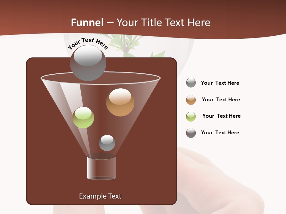 Plant Background Solution PowerPoint Template