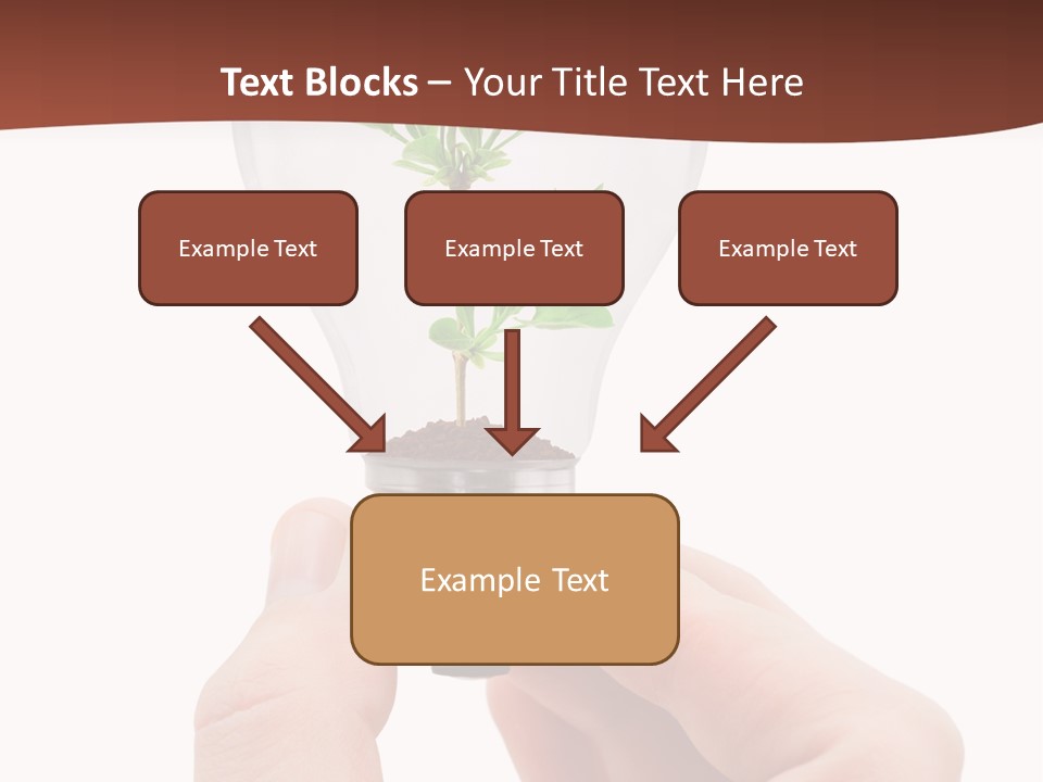 Plant Background Solution PowerPoint Template