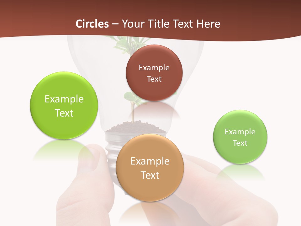 Plant Background Solution PowerPoint Template