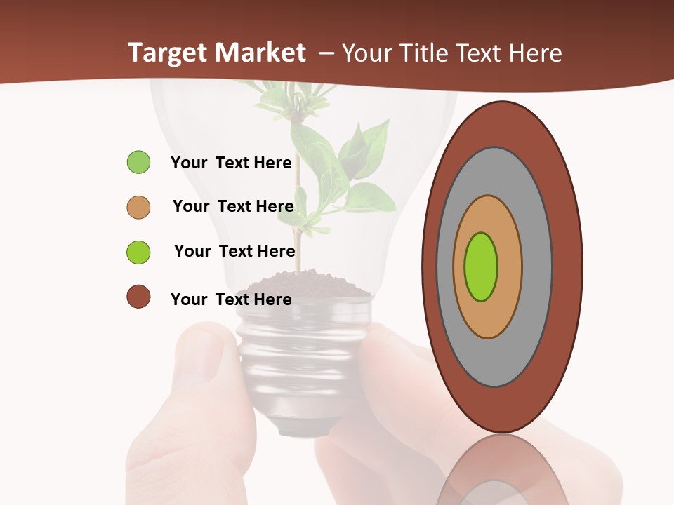 Plant Background Solution PowerPoint Template