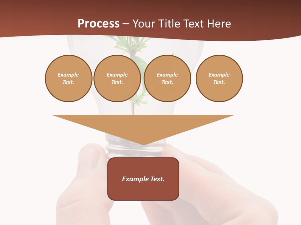 Plant Background Solution PowerPoint Template