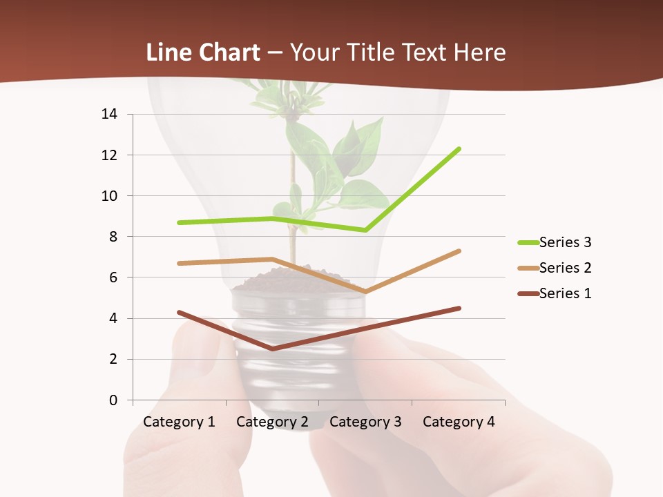 Plant Background Solution PowerPoint Template
