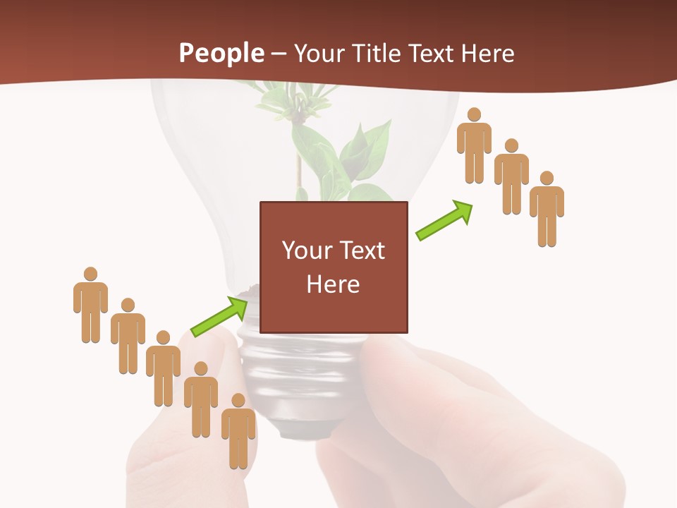 Plant Background Solution PowerPoint Template