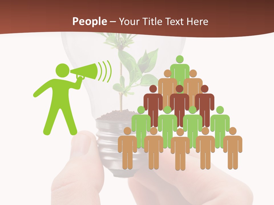 Plant Background Solution PowerPoint Template