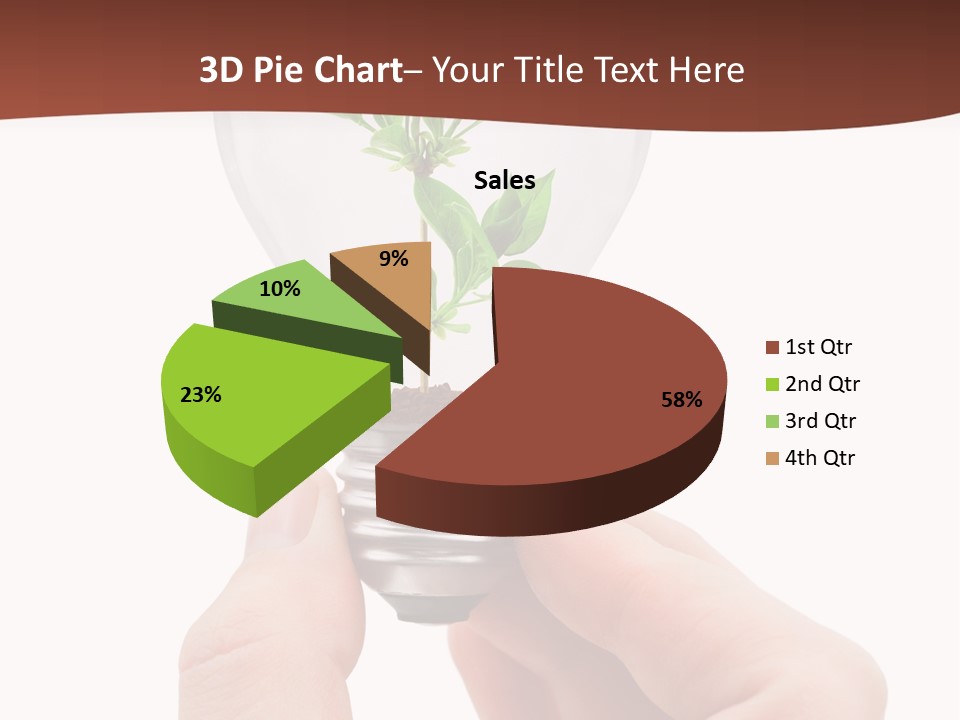 Plant Background Solution PowerPoint Template