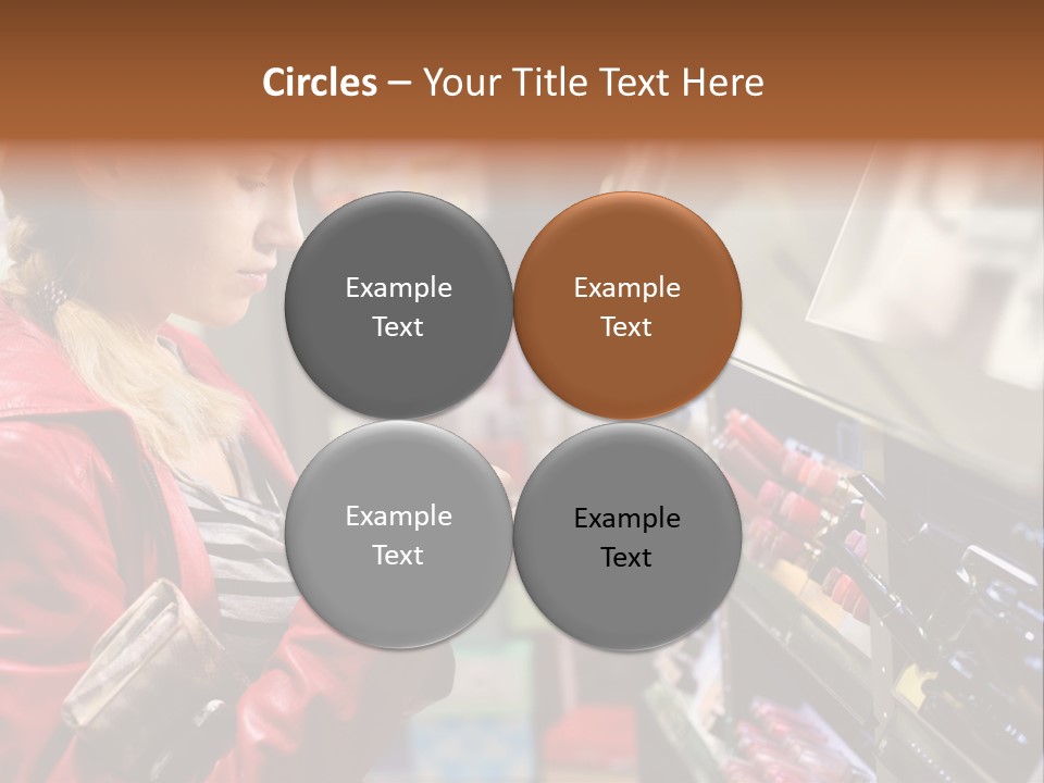 Makeup Face Urban PowerPoint Template