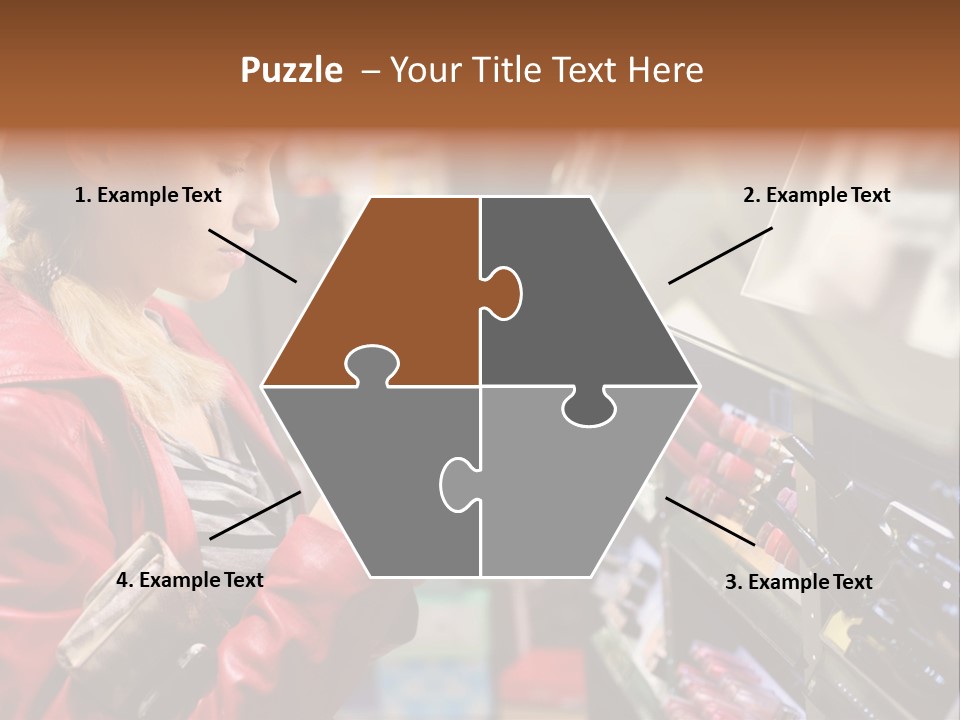 Makeup Face Urban PowerPoint Template