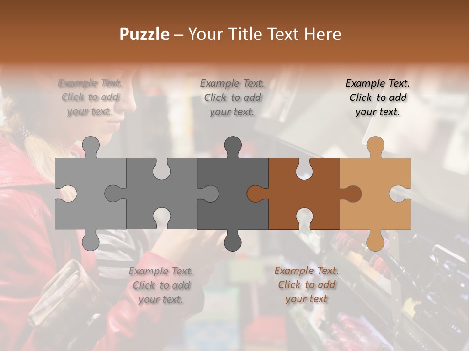 Makeup Face Urban PowerPoint Template