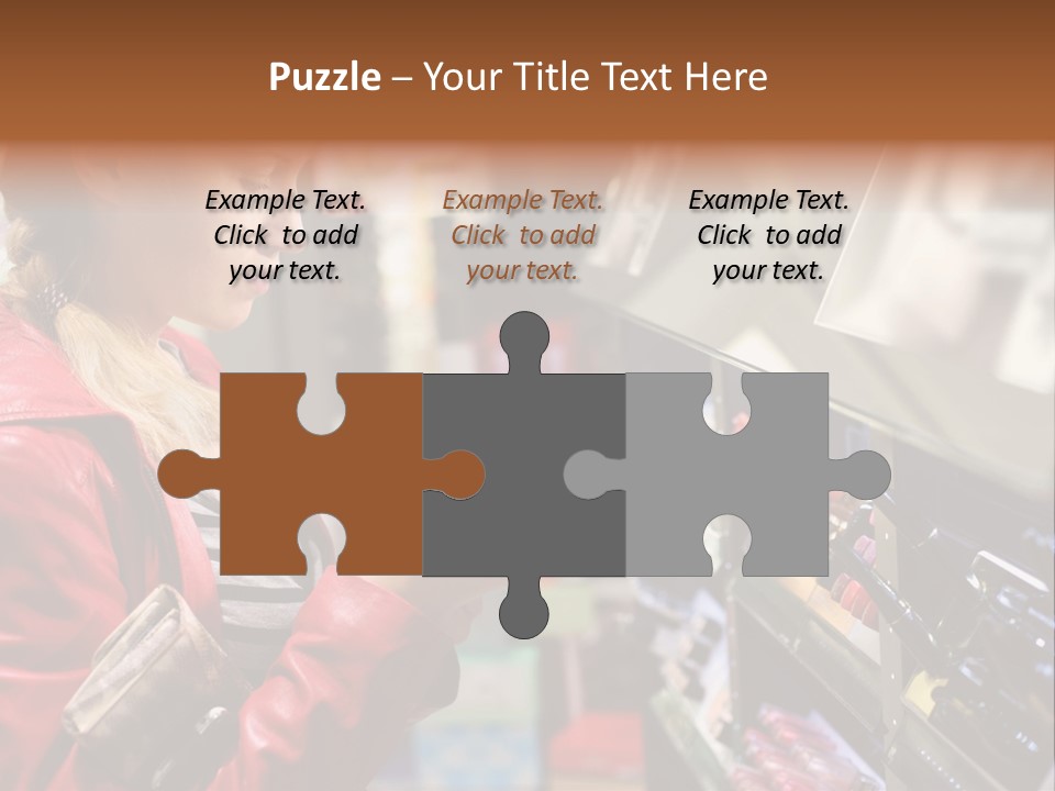 Makeup Face Urban PowerPoint Template