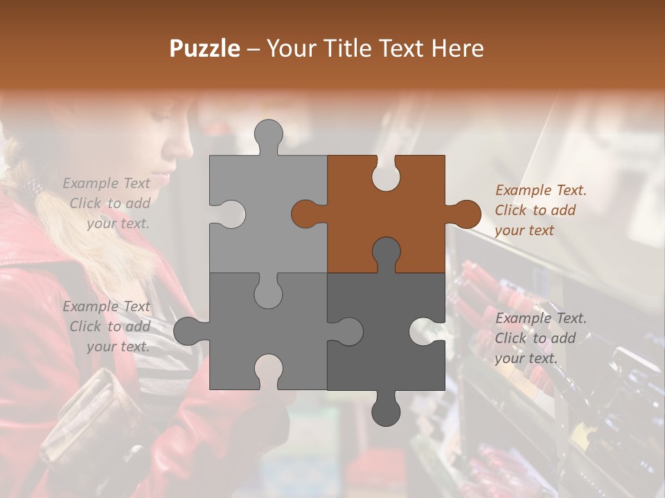 Makeup Face Urban PowerPoint Template