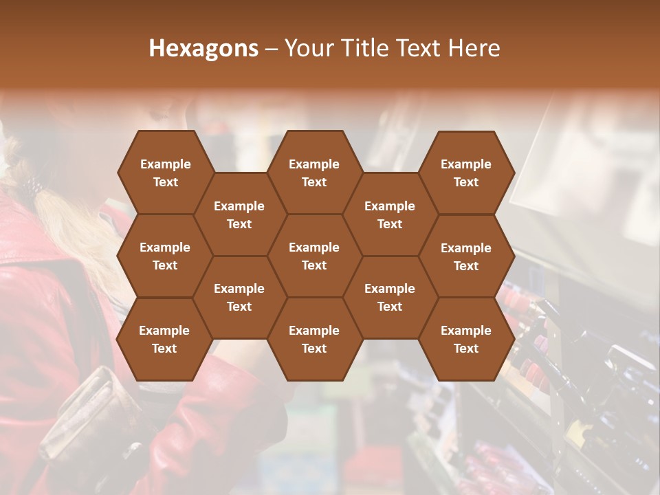 Makeup Face Urban PowerPoint Template