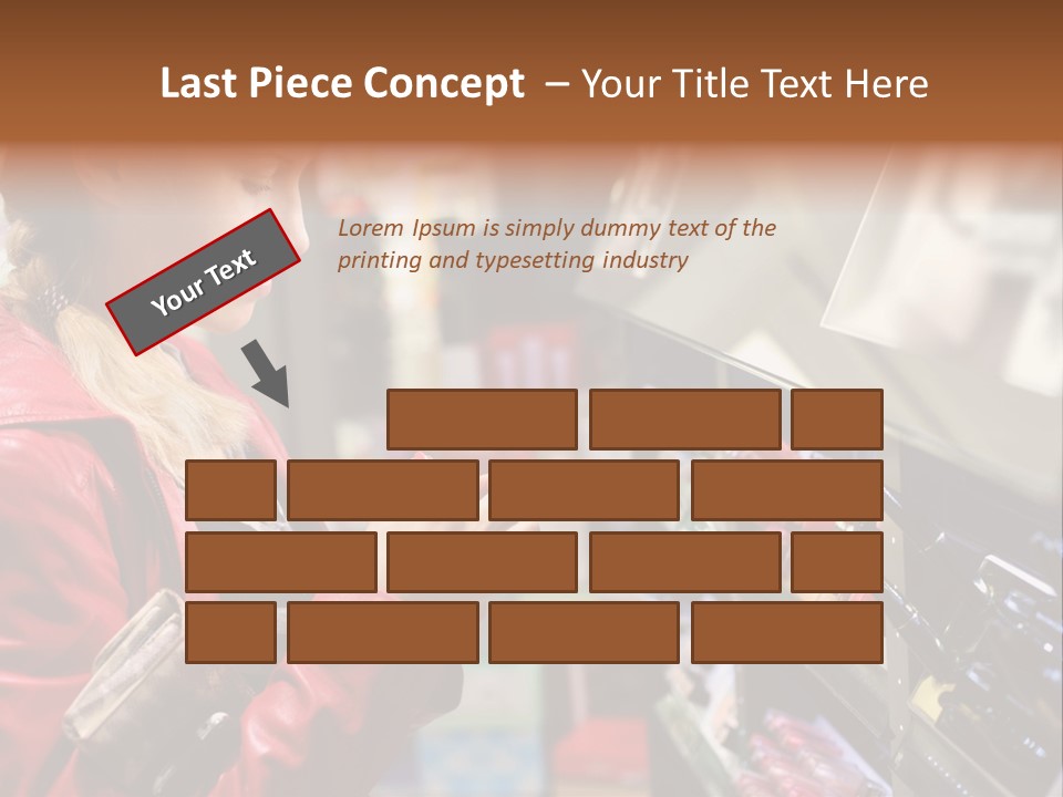 Makeup Face Urban PowerPoint Template