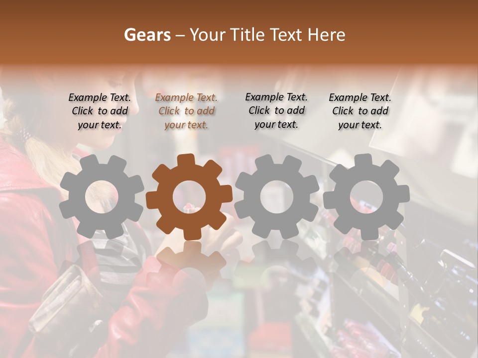 Makeup Face Urban PowerPoint Template