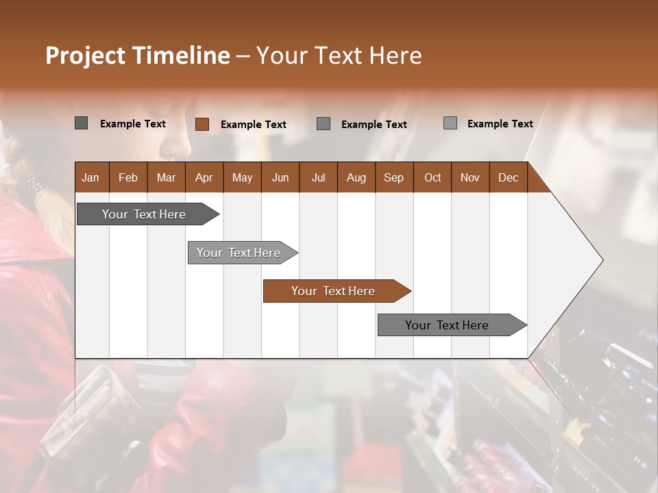 Makeup Face Urban PowerPoint Template