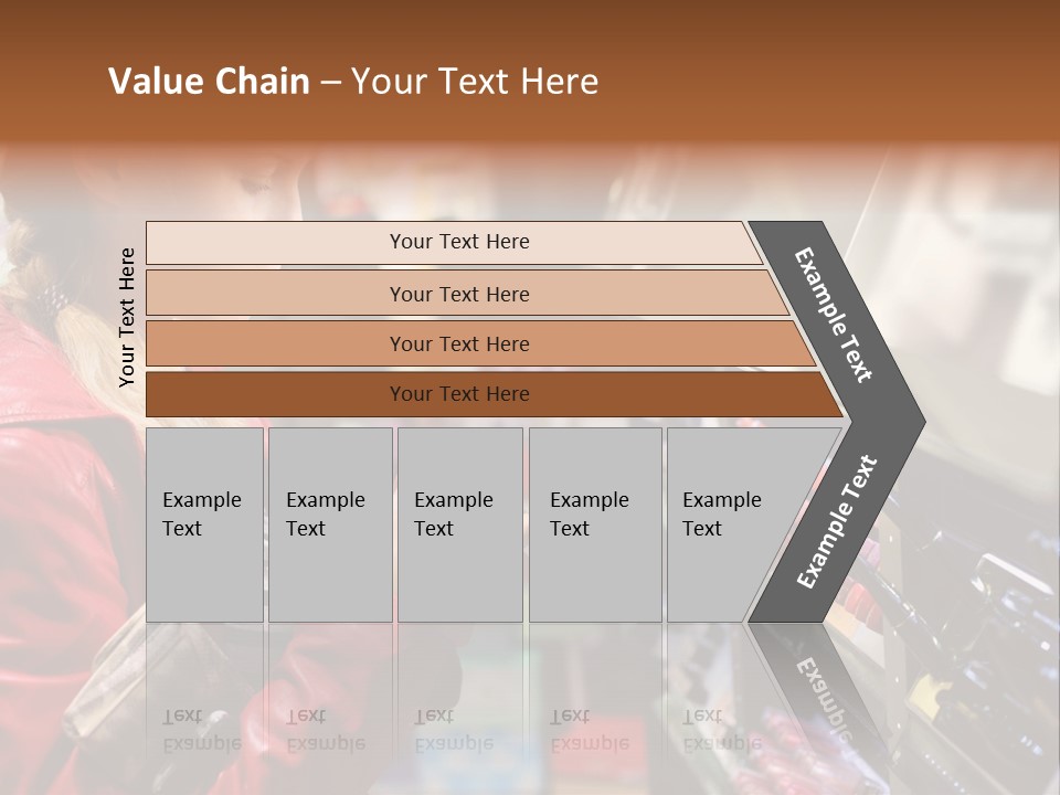 Makeup Face Urban PowerPoint Template
