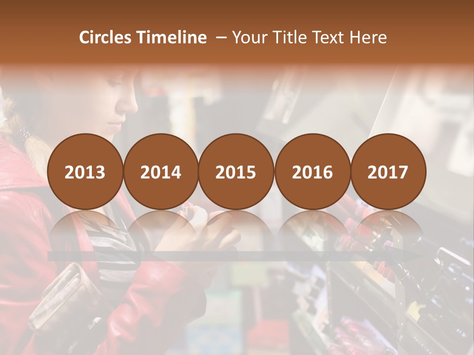 Makeup Face Urban PowerPoint Template