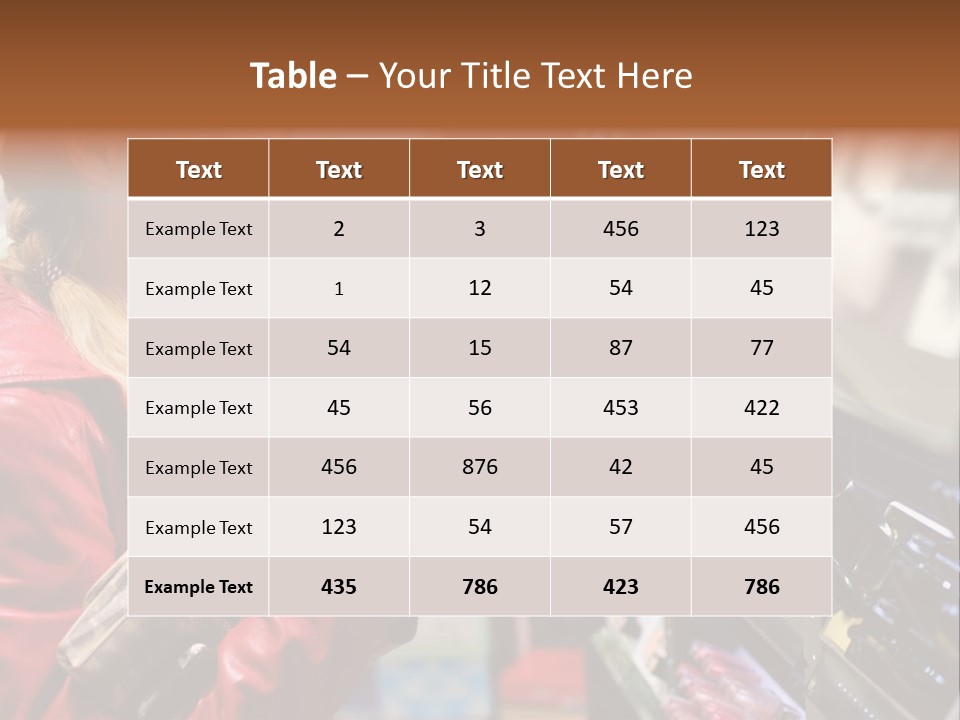 Makeup Face Urban PowerPoint Template