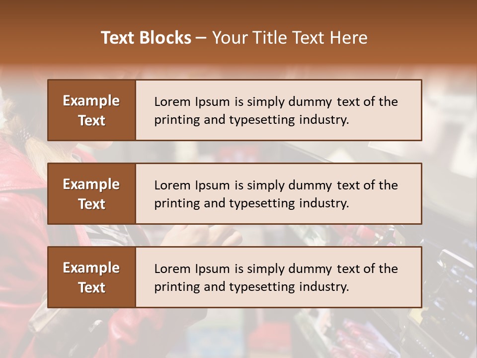 Makeup Face Urban PowerPoint Template