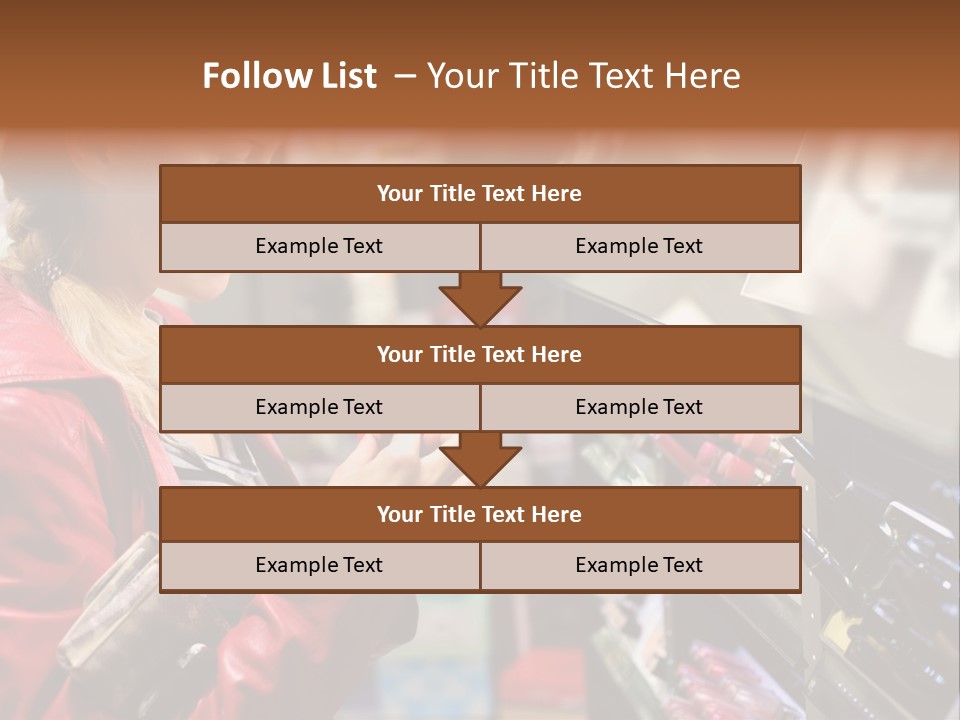 Makeup Face Urban PowerPoint Template