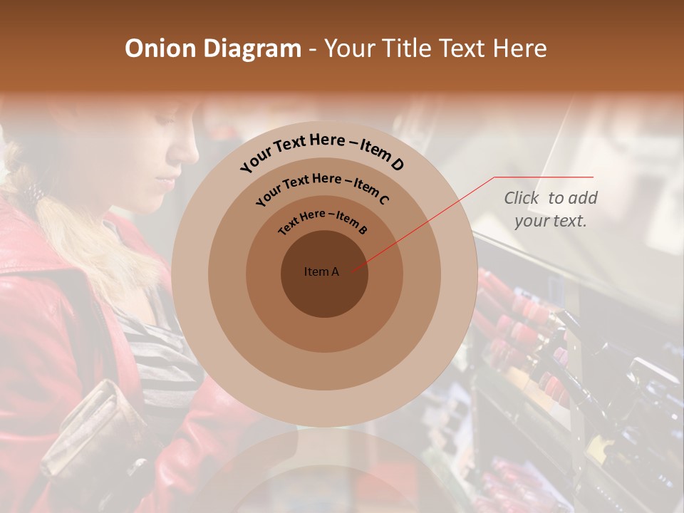 Makeup Face Urban PowerPoint Template