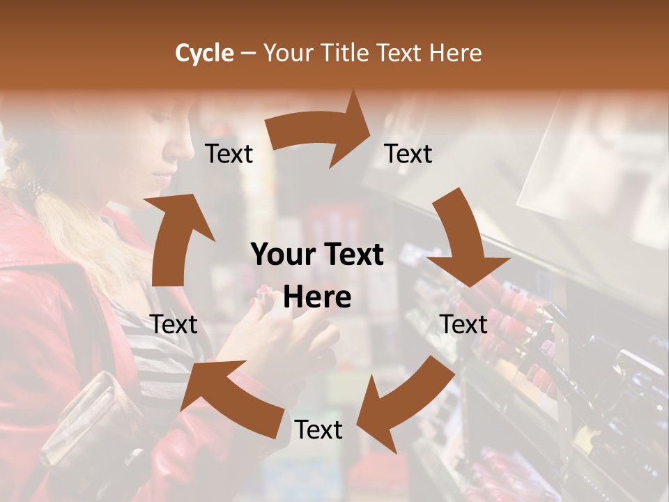 Makeup Face Urban PowerPoint Template