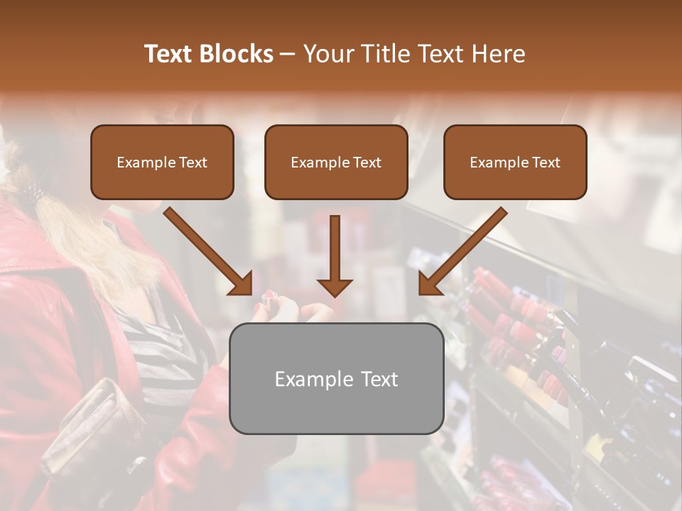 Makeup Face Urban PowerPoint Template