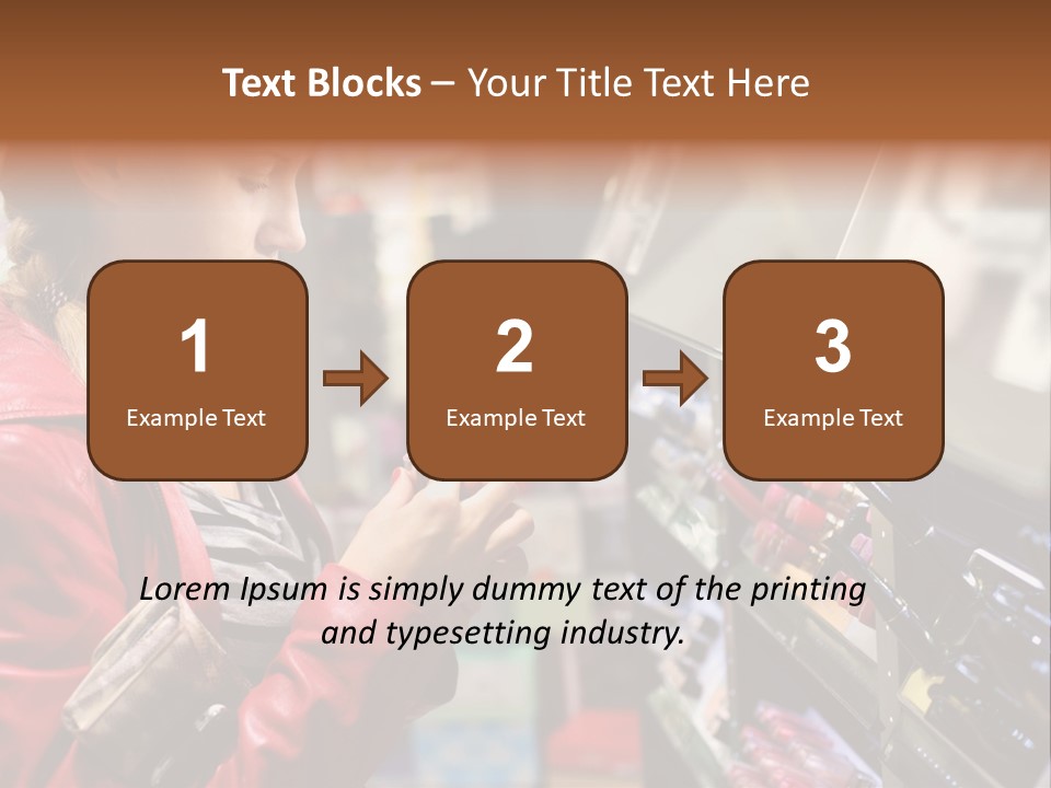 Makeup Face Urban PowerPoint Template