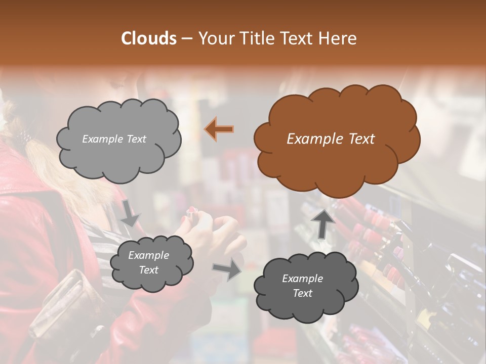 Makeup Face Urban PowerPoint Template
