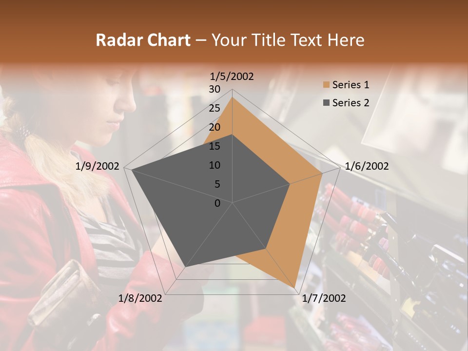 Makeup Face Urban PowerPoint Template
