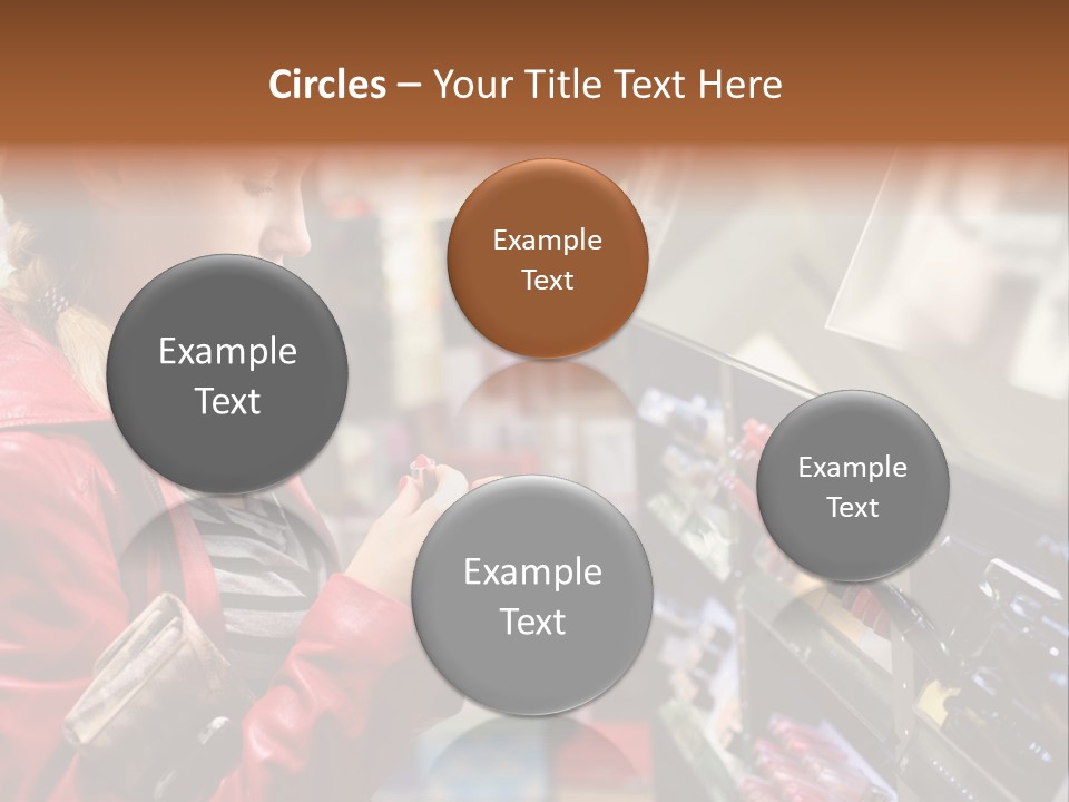 Makeup Face Urban PowerPoint Template