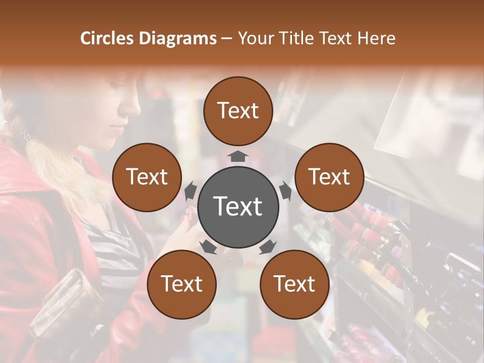 Makeup Face Urban PowerPoint Template