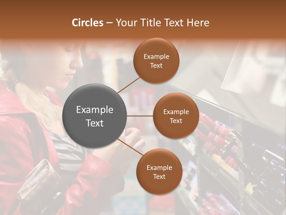 Makeup Face Urban PowerPoint Template