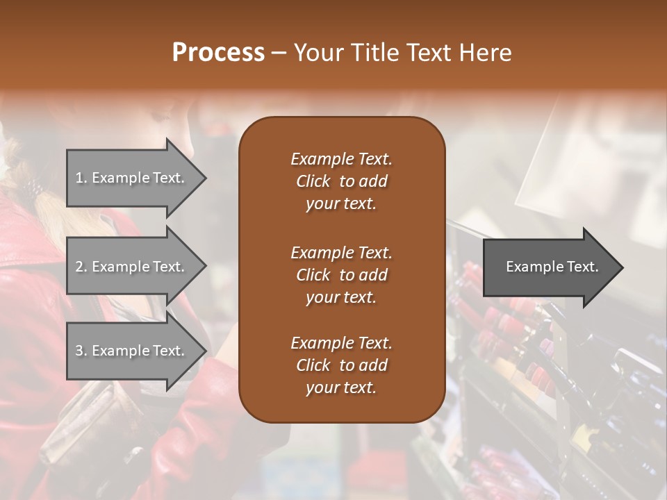 Makeup Face Urban PowerPoint Template