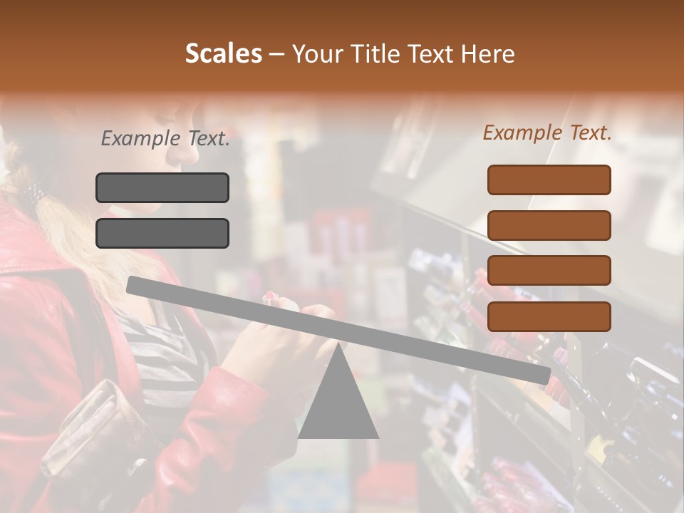 Makeup Face Urban PowerPoint Template