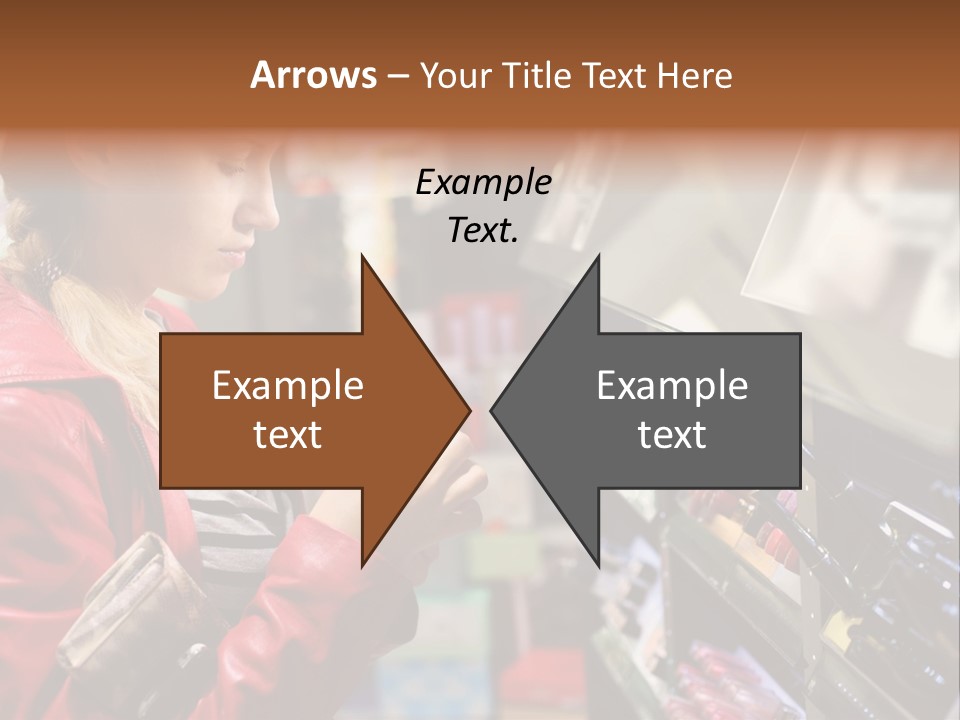 Makeup Face Urban PowerPoint Template