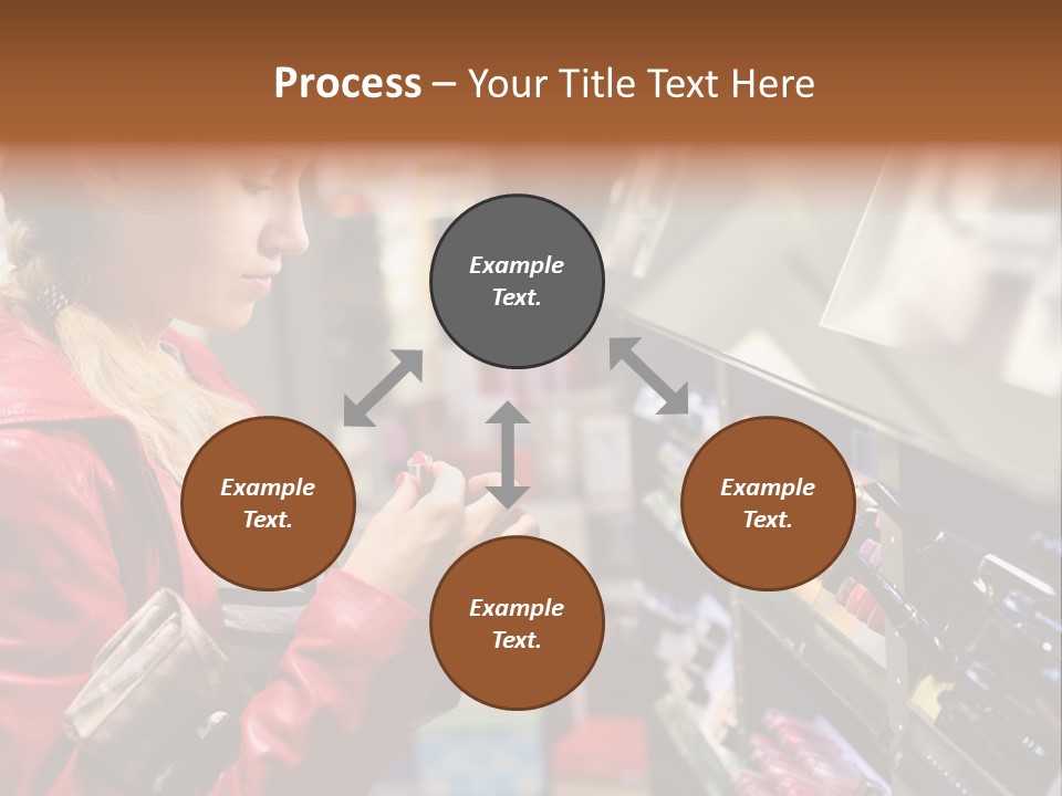 Makeup Face Urban PowerPoint Template