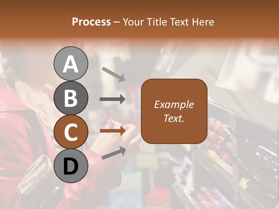 Makeup Face Urban PowerPoint Template