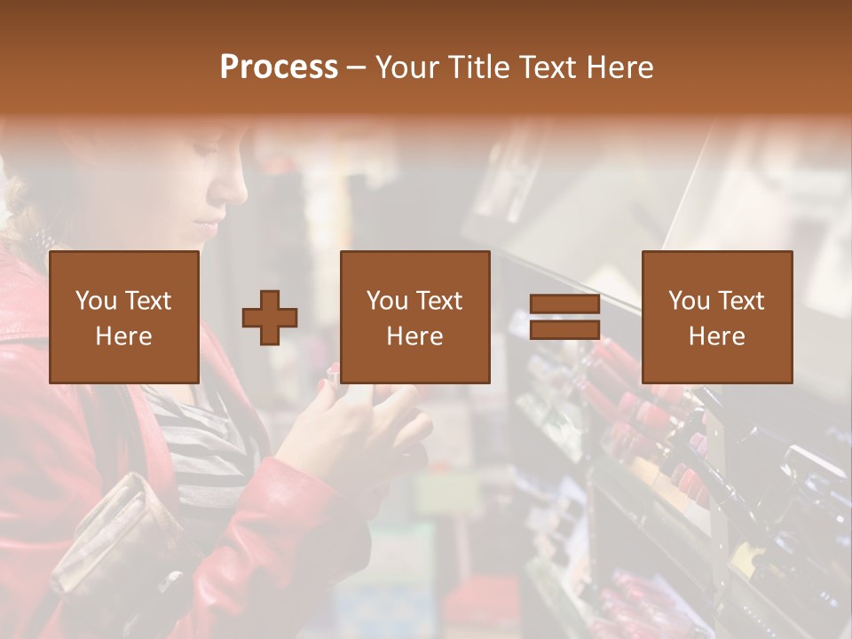 Makeup Face Urban PowerPoint Template