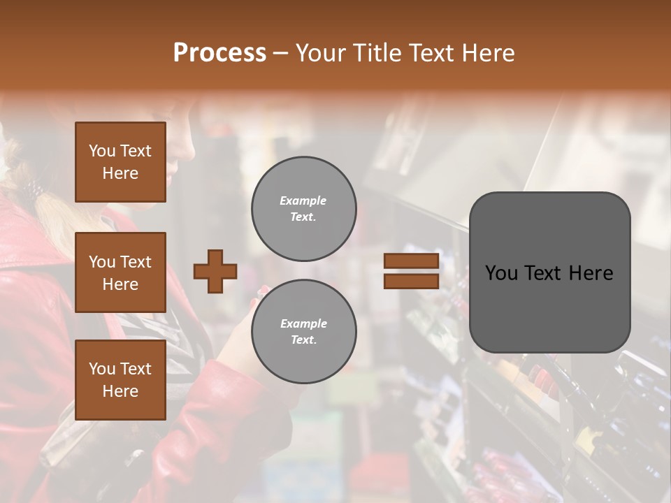Makeup Face Urban PowerPoint Template