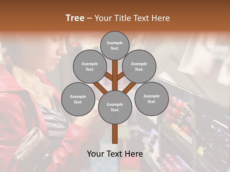 Makeup Face Urban PowerPoint Template