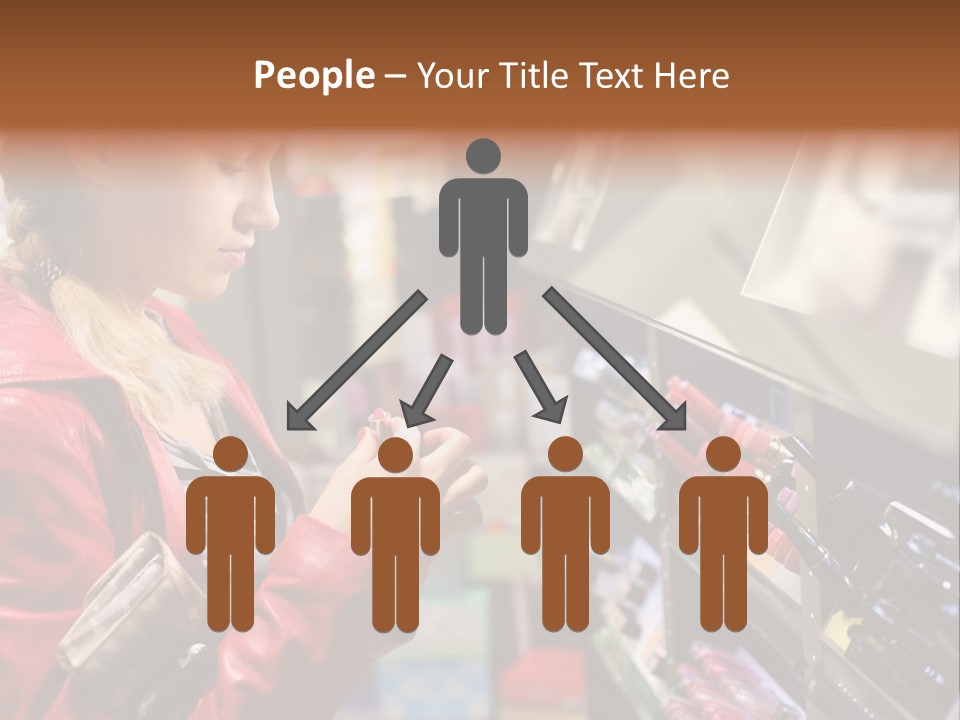 Makeup Face Urban PowerPoint Template