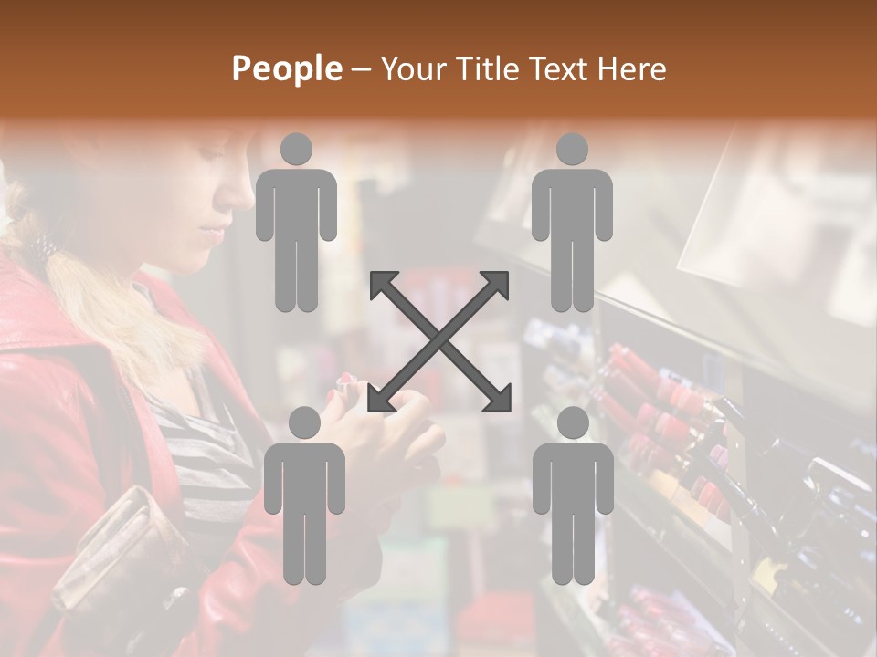 Makeup Face Urban PowerPoint Template