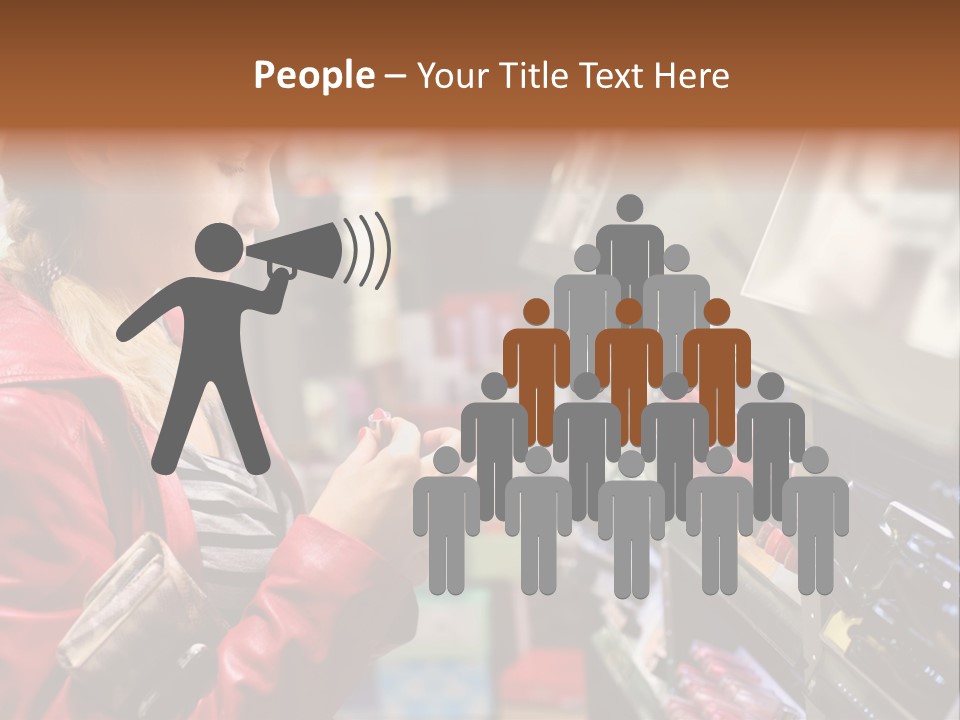 Makeup Face Urban PowerPoint Template