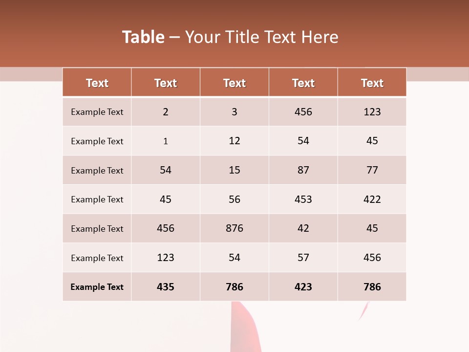 Christmas Baby Hands PowerPoint Template