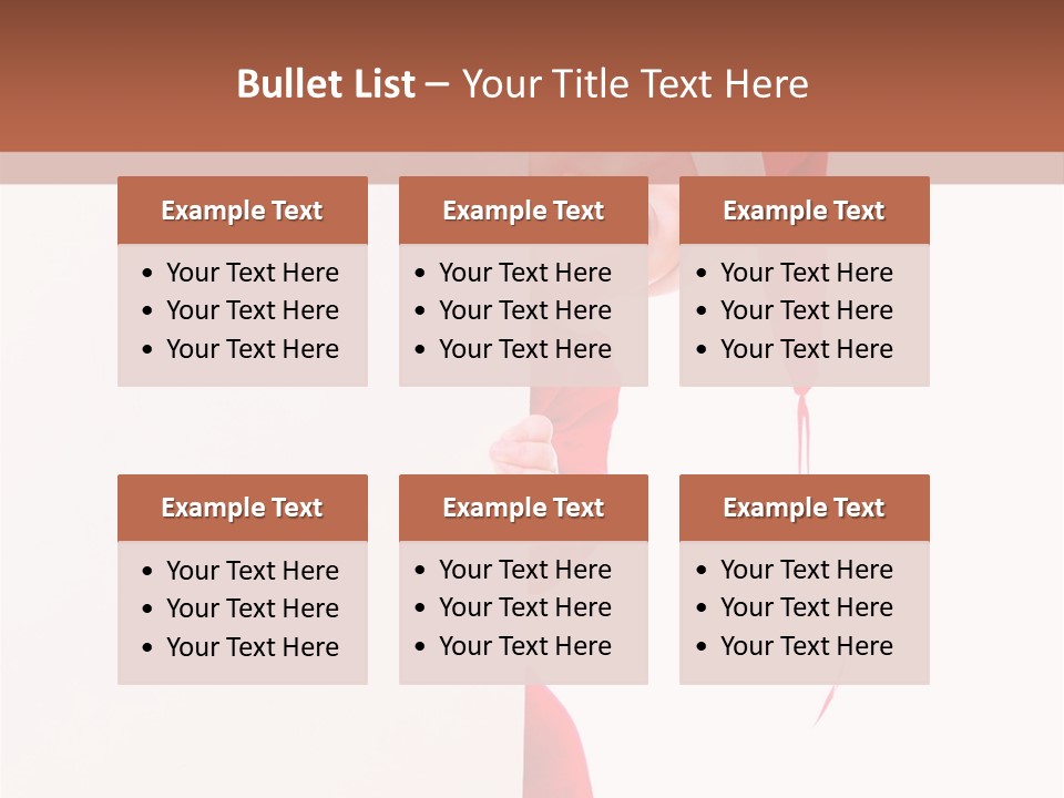 Christmas Baby Hands PowerPoint Template