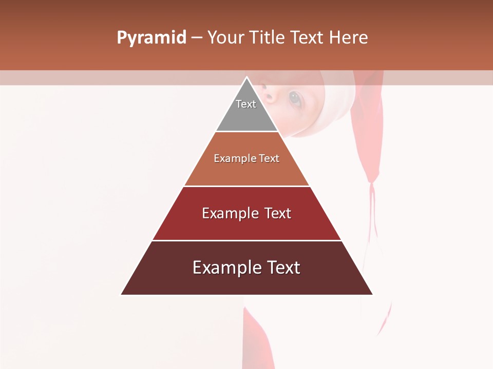 Christmas Baby Hands PowerPoint Template