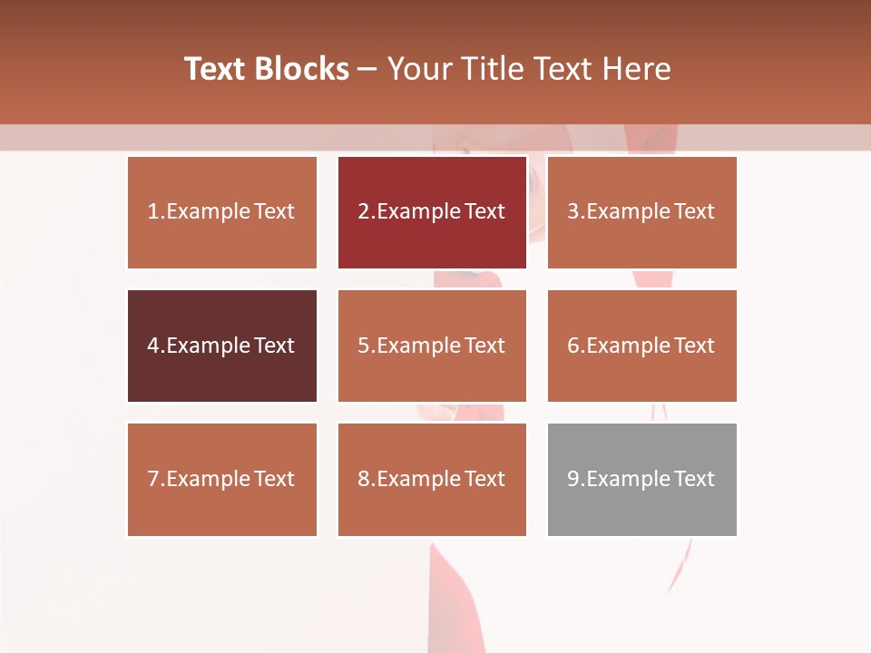 Christmas Baby Hands PowerPoint Template