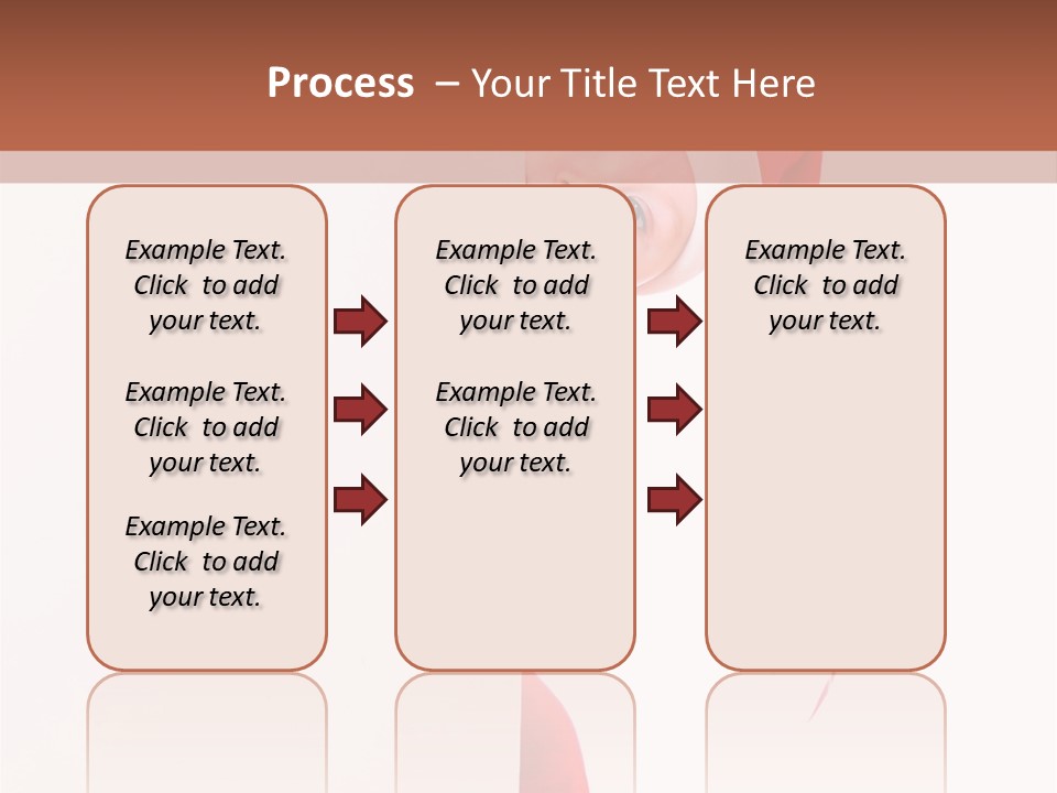 Christmas Baby Hands PowerPoint Template
