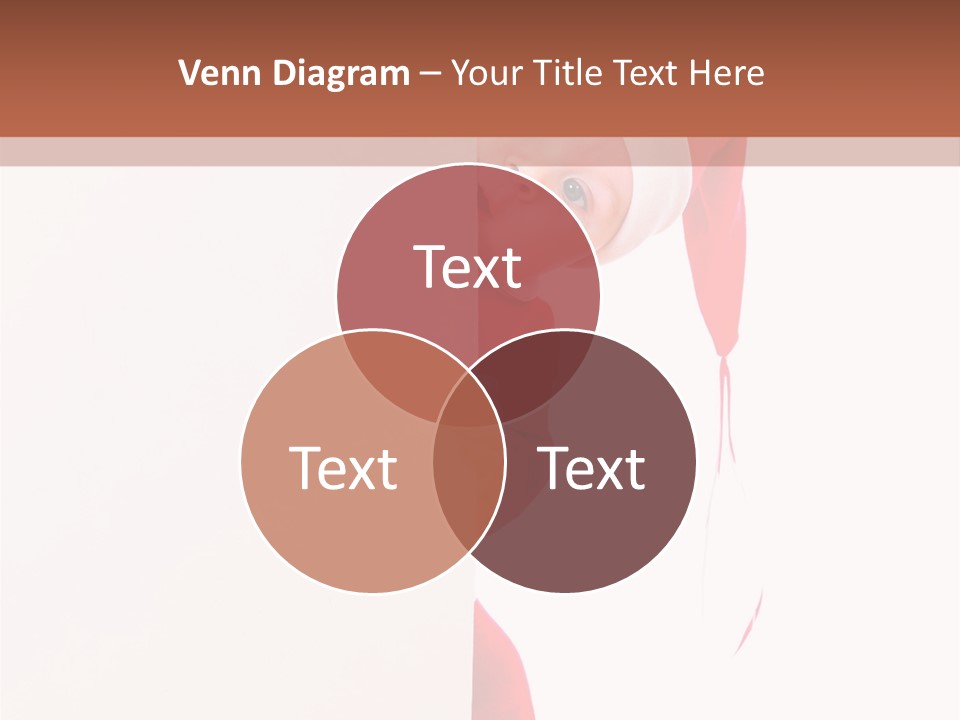 Christmas Baby Hands PowerPoint Template